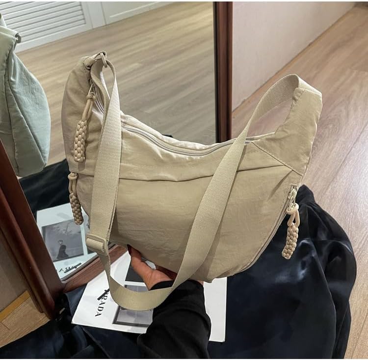 Everyday Carry Crossbody Bag with Multiple Organized Pockets