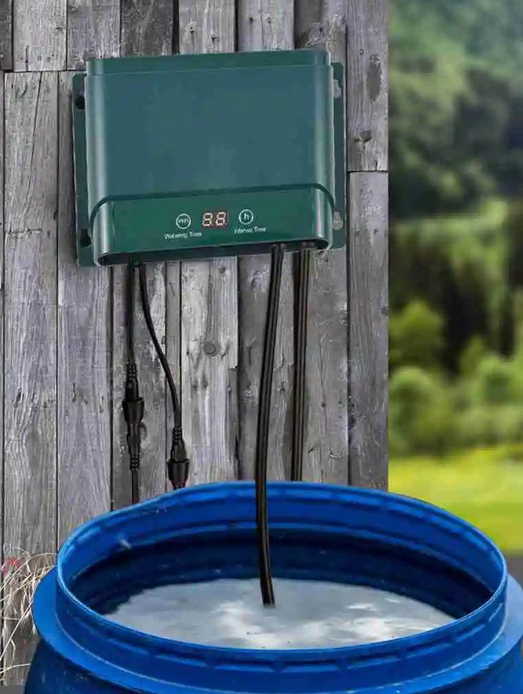 Drip Irrigation System for Plants – Solar Powered, 30 Settings & 7 Timers