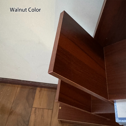 Eco-Friendly Walnut Bookshelves for Home Office – Modern Style