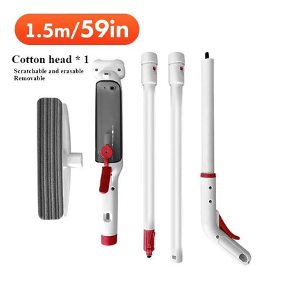Extendable Window Cleaner with Ergonomic Grip for Streak-Free Results