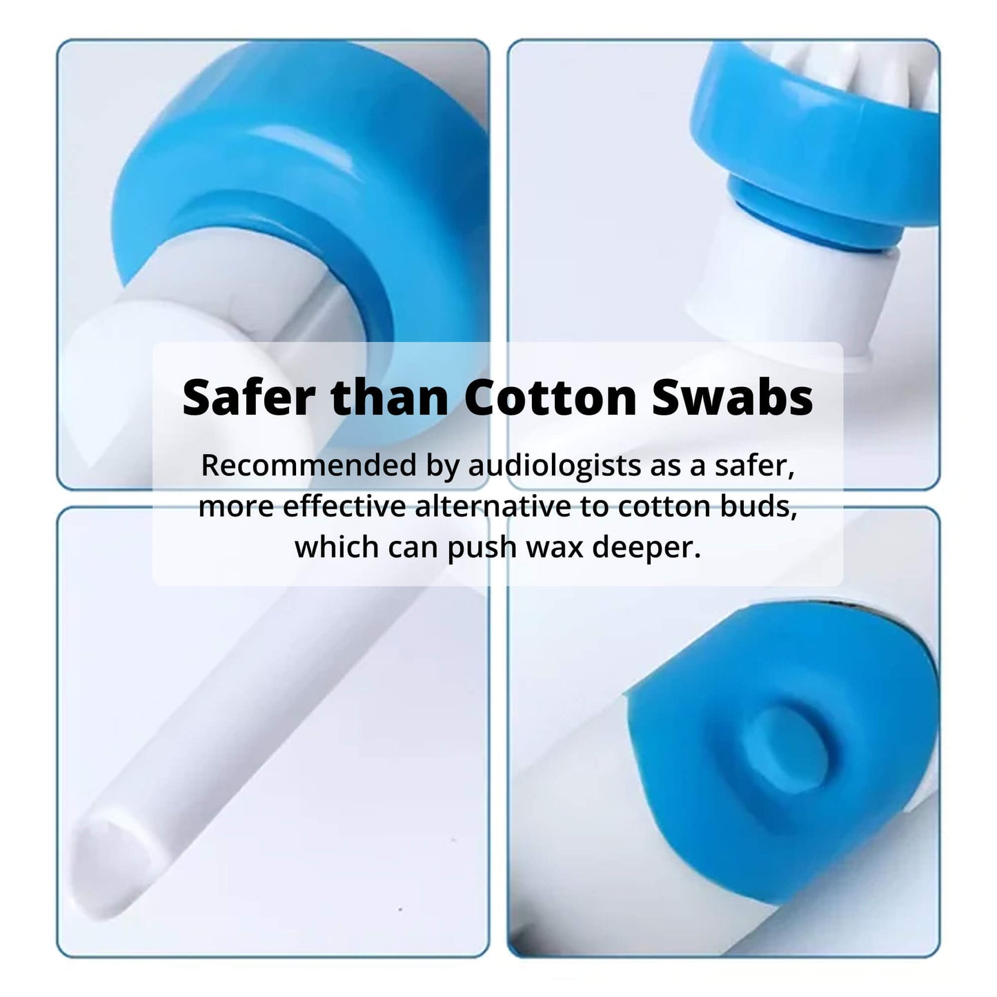Ear Clean Pro: Electric Wax Removal Tool with Silicone Tip