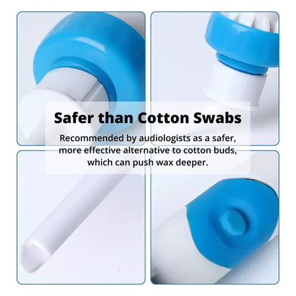 Ear Clean Pro: Electric Wax Removal Tool with Silicone Tip