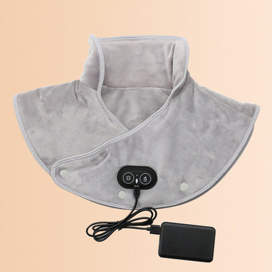 Adjustable Heat and Vibration Neck and Shoulder Heating Pad