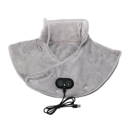 Adjustable Heat and Vibration Neck and Shoulder Heating Pad