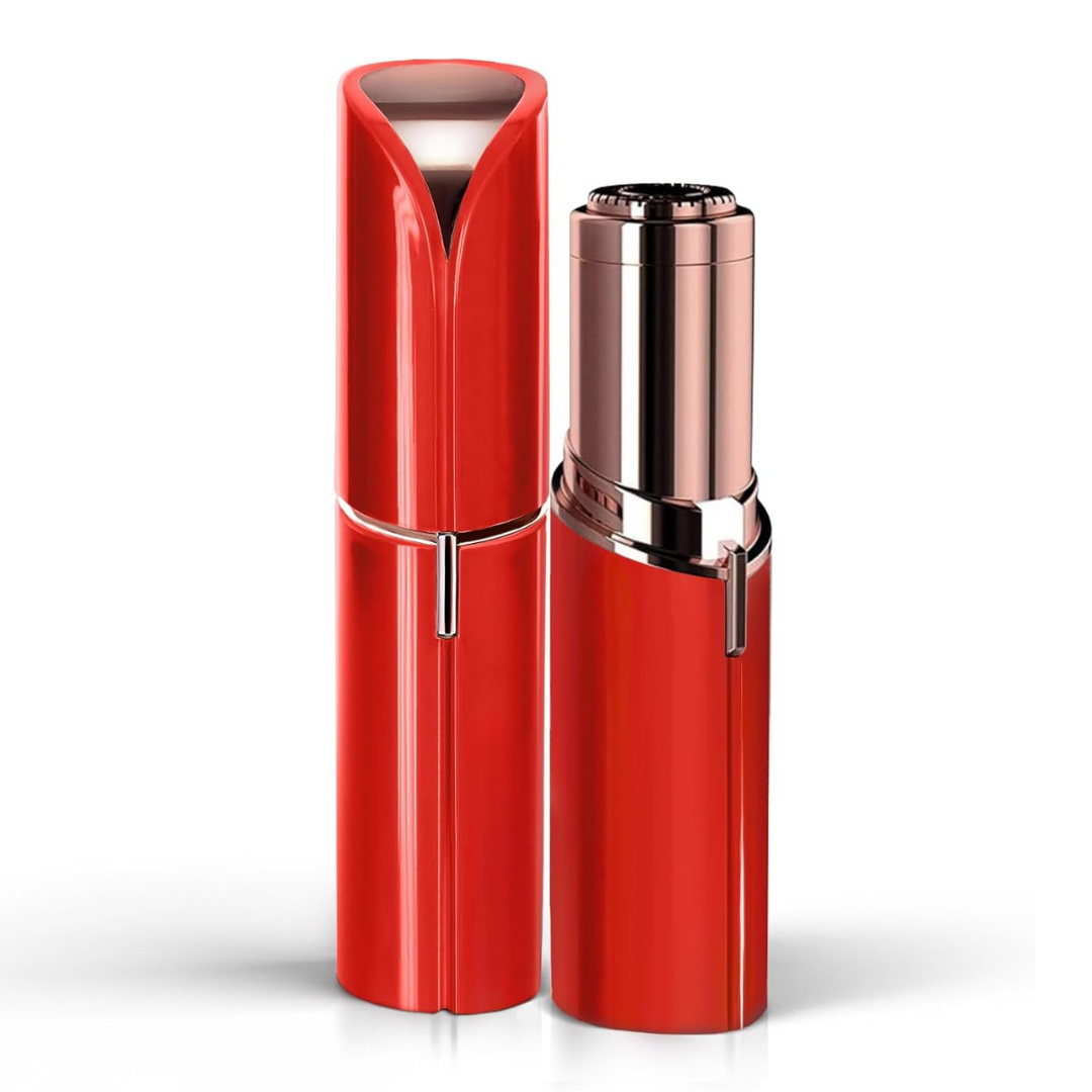 Compact Facial Hair Remover with Smooth-Glide Attachment