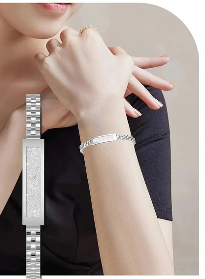 Heart Rate and Sleep Monitor Bracelet – Stylish Fitness Tracker
