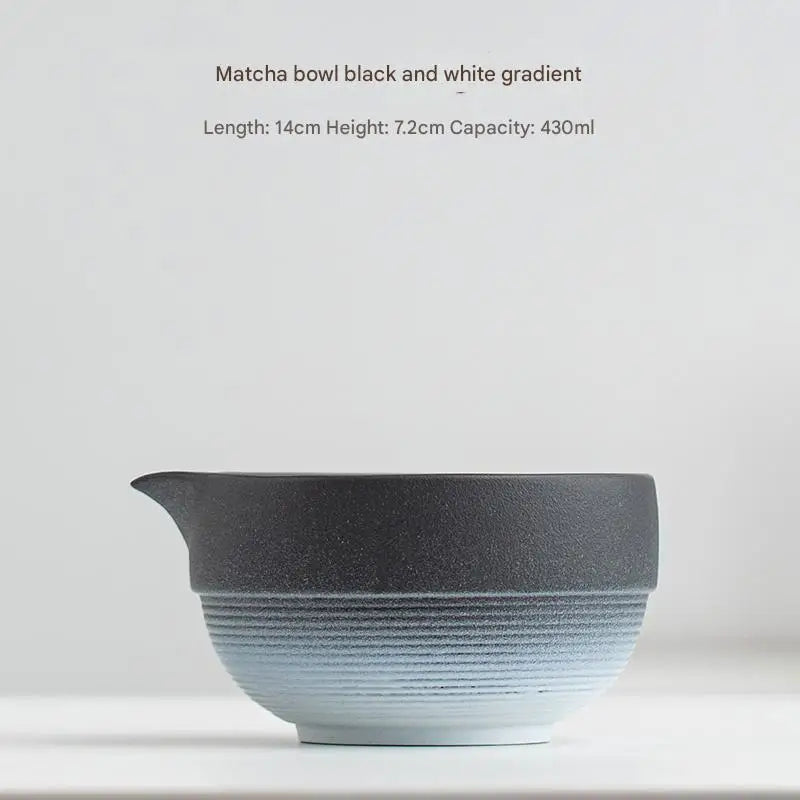 Traditional Japanese Tea Set – Handcrafted Ceramic Matcha Bowl