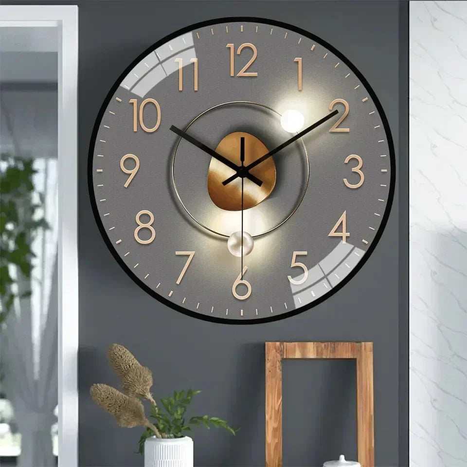 Modern Silent Movement Wall Clock – Elegant Decor for Tranquil Spaces