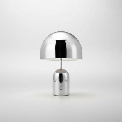 Stylish Chrome Finish Table Lamp – Dimmable Modern Lighting Option