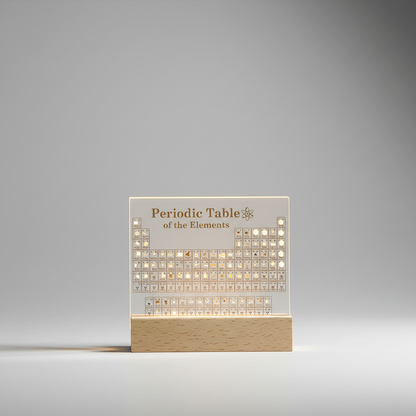 Science Decor with Interactive Tabletop Display and Ambient Lighting