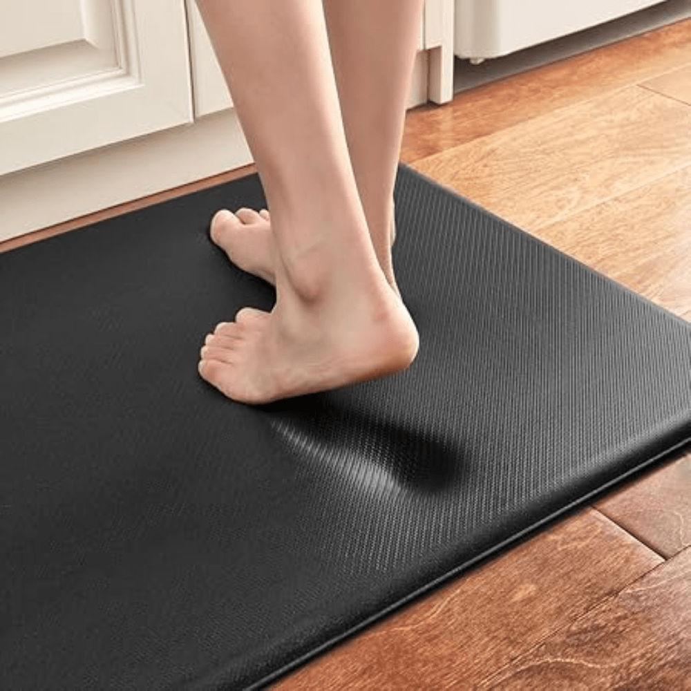 Water-Resistant Kitchen Mat with Cushioning for Comfort