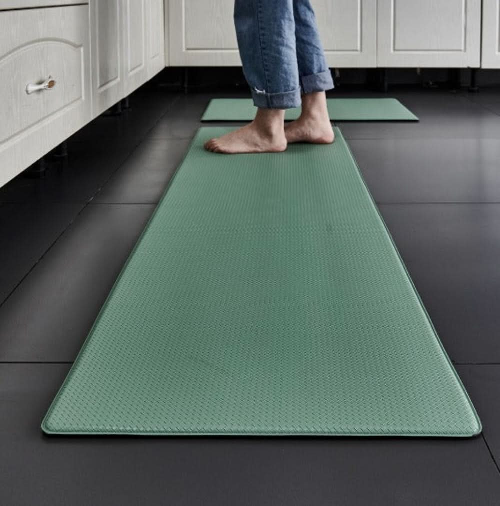Water-Resistant Kitchen Mat with Cushioning for Comfort
