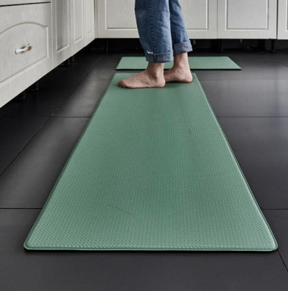 Water-Resistant Kitchen Mat with Cushioning for Comfort