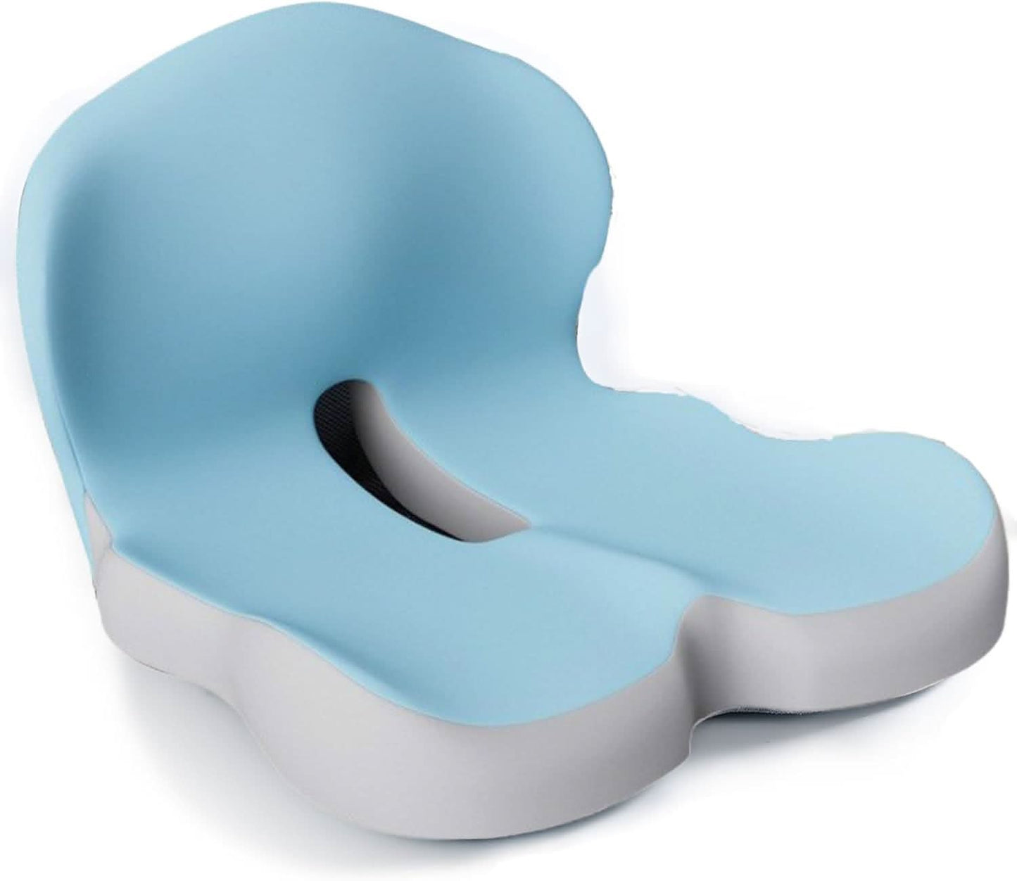 Ergonomic Comfort Cushion with Anti-Slip Base and Washable Cover