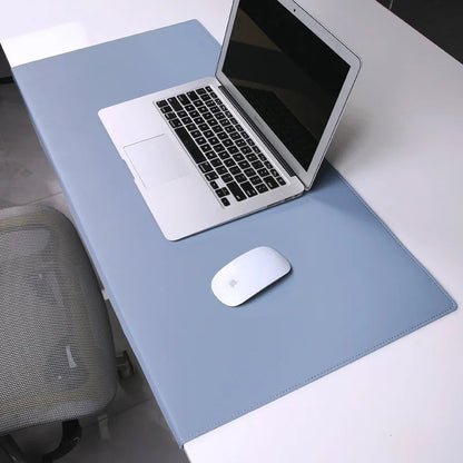 Ergonomic Desk Mat with Wrist Support – Non-Slip Leather for Gaming & Office