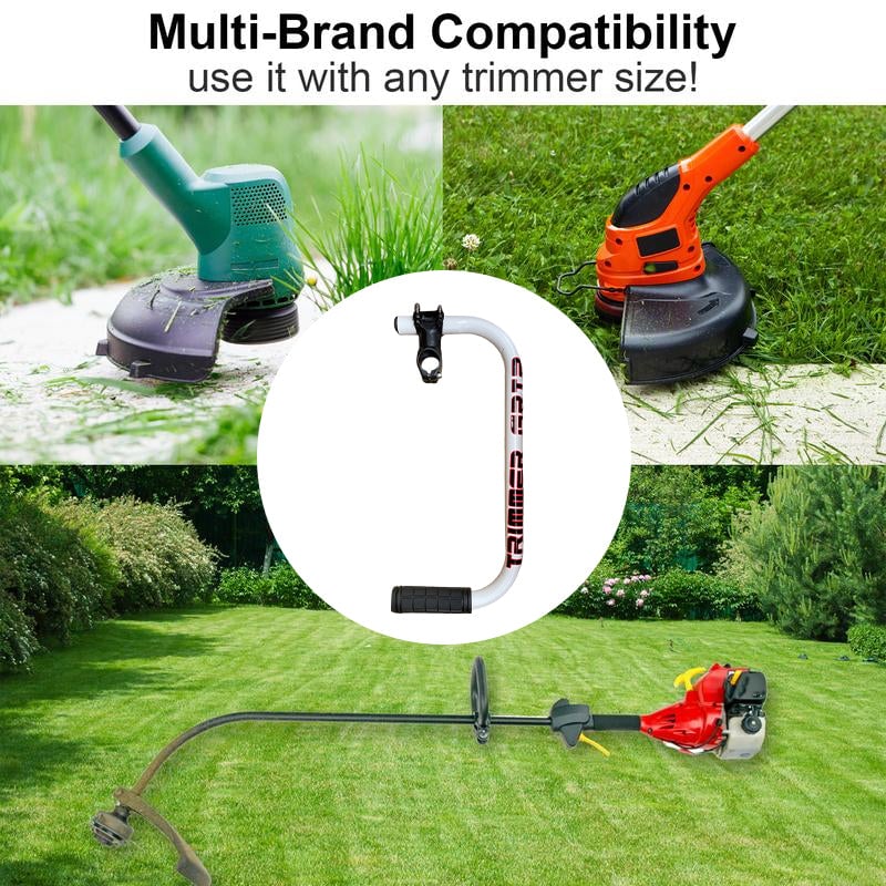 Universal Fit Ergonomic String Trimmer Handle Extension with Adjustable Length
