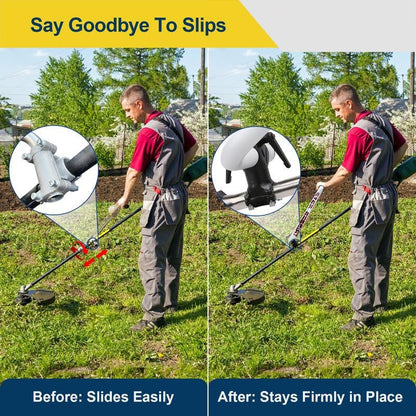 Universal Fit Ergonomic String Trimmer Handle Extension with Adjustable Length