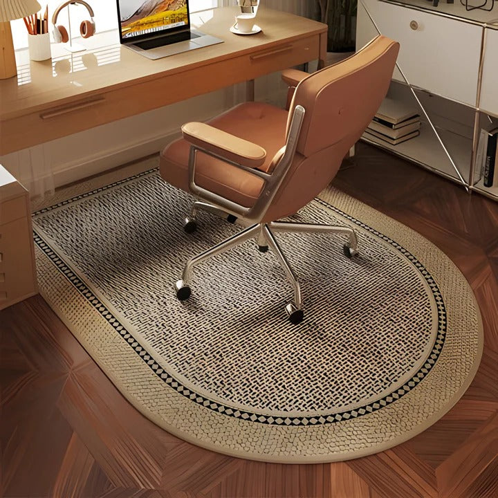 Hard Floor Protector Mat for Office Chairs with Non-Slip Backing