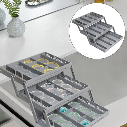 Kitchen Drawer Organizer with 12 Adjustable Sections for Space Efficiency