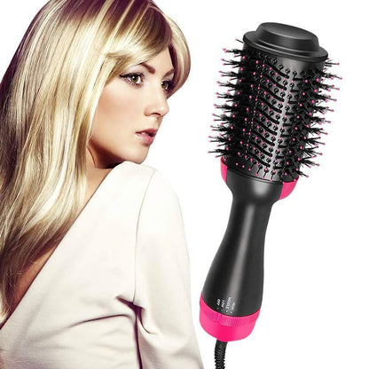 Versatile Air Styling Brush with Ceramic Coating and Four Heat Levels