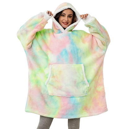 CozyWrap All-in-One Blanket Hoodie for Ultimate Comfort
