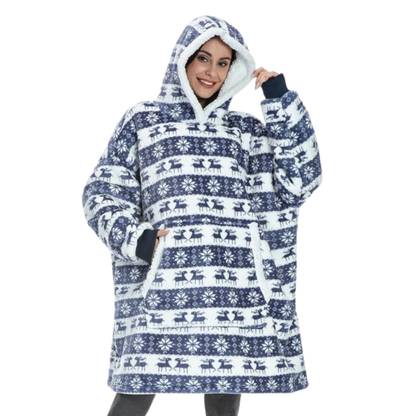 CozyWrap All-in-One Blanket Hoodie for Ultimate Comfort