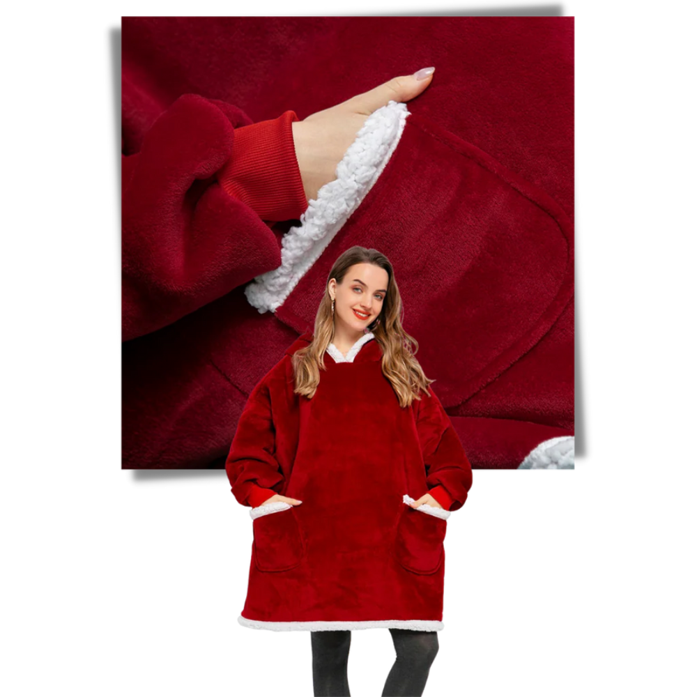 CozyWrap All-in-One Blanket Hoodie for Ultimate Comfort