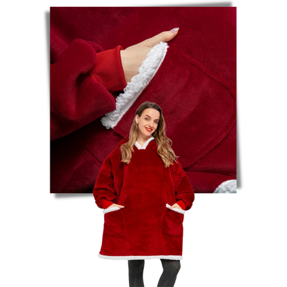 CozyWrap All-in-One Blanket Hoodie for Ultimate Comfort