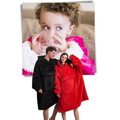 CozyWrap All-in-One Blanket Hoodie for Ultimate Comfort