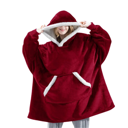 CozyWrap All-in-One Blanket Hoodie for Ultimate Comfort