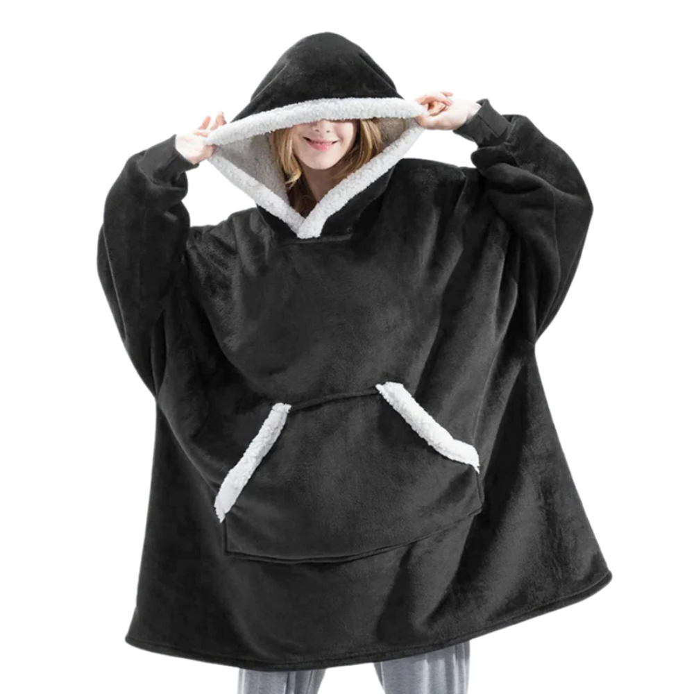 CozyWrap All-in-One Blanket Hoodie for Ultimate Comfort