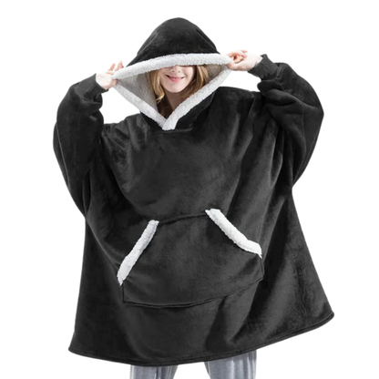 CozyWrap All-in-One Blanket Hoodie for Ultimate Comfort