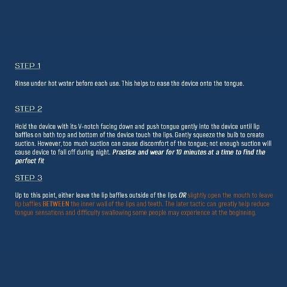 SereneSleep Tongue Stabilizer for Snoring Relief
