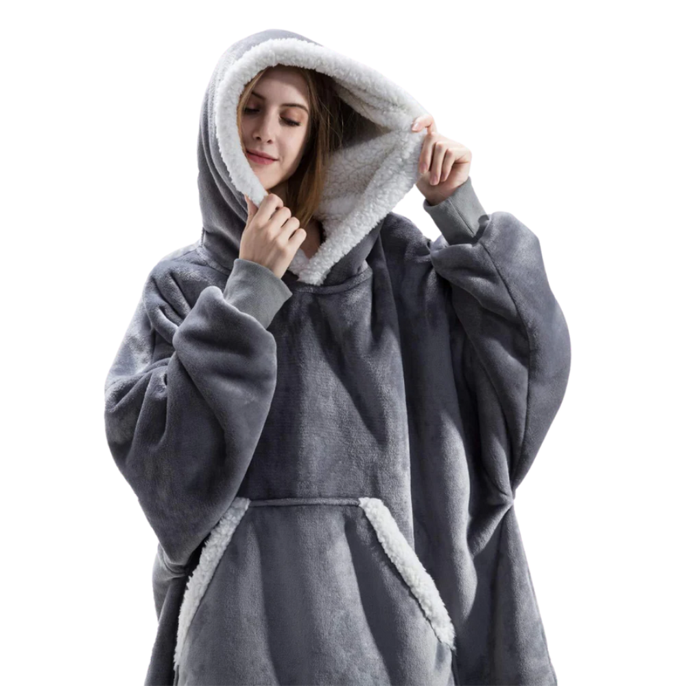 CozyWrap All-in-One Blanket Hoodie for Ultimate Comfort