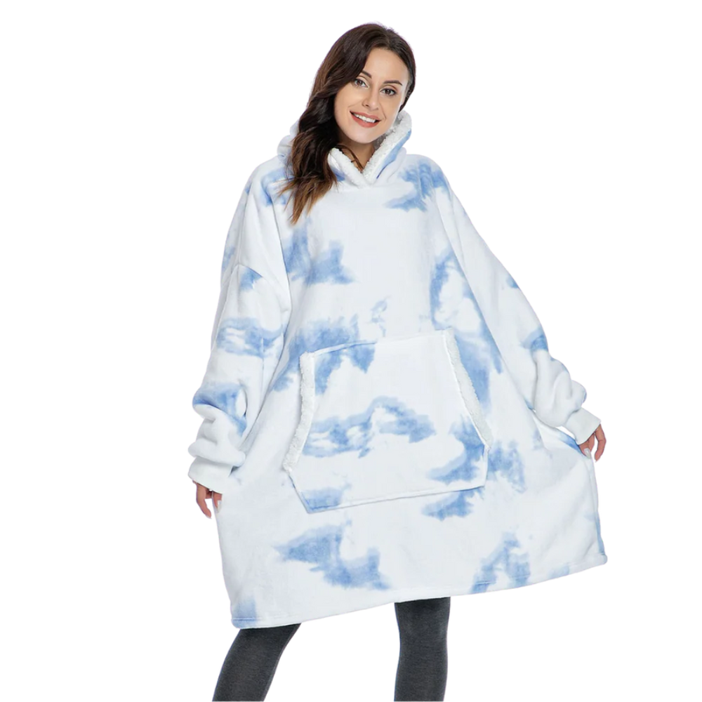 CozyWrap All-in-One Blanket Hoodie for Ultimate Comfort