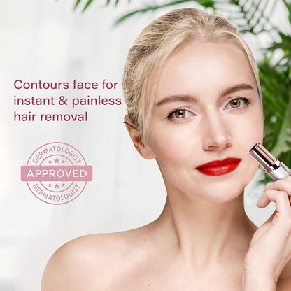 Electric Hair Trimmer for Easy and Painless Facial Grooming