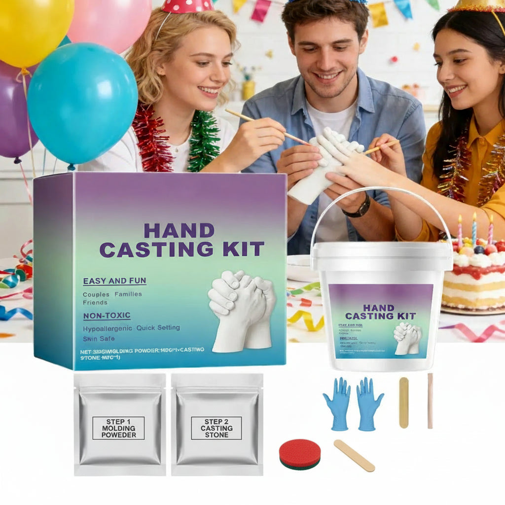 Family Keepsake Hand Casting Kit for Making Cherished Memories