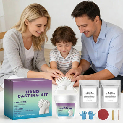 Family Keepsake Hand Casting Kit for Making Cherished Memories