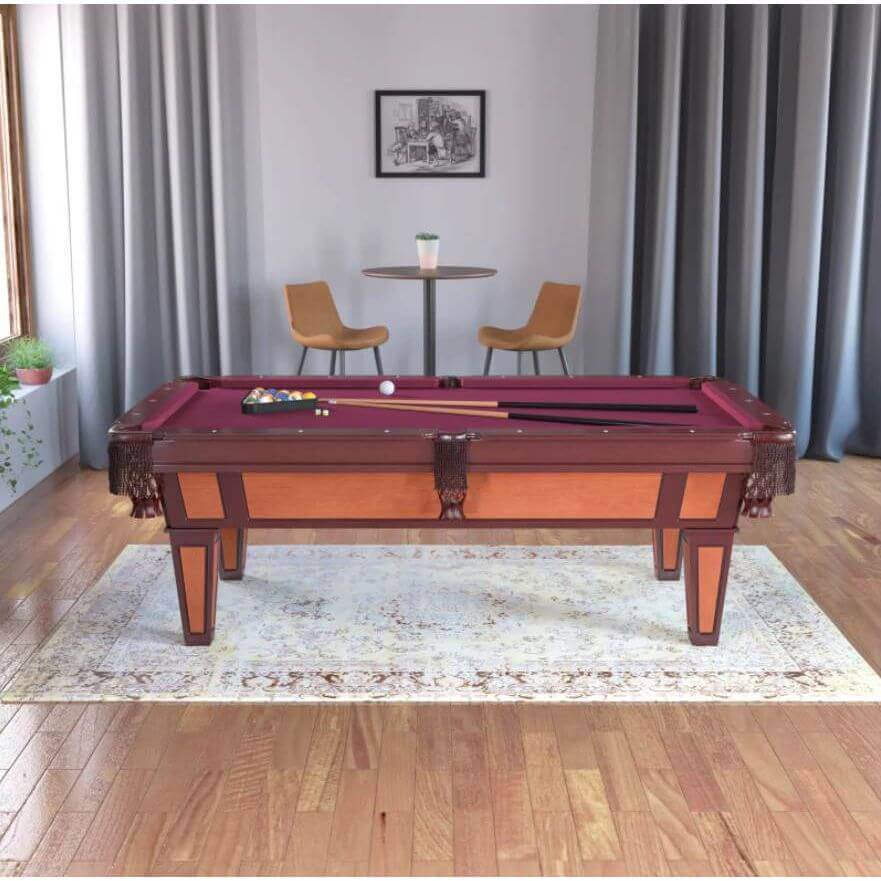 Classic 7.5' Pool Table for Ultimate Game Room Fun
