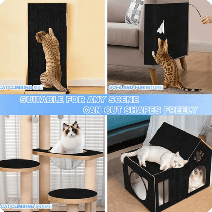 Scratch Pad for Cats - Sturdy Fabric to Safeguard Furniture