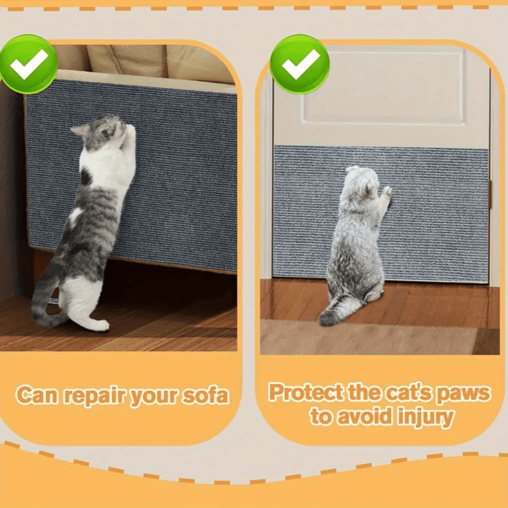 Scratch Pad for Cats - Sturdy Fabric to Safeguard Furniture