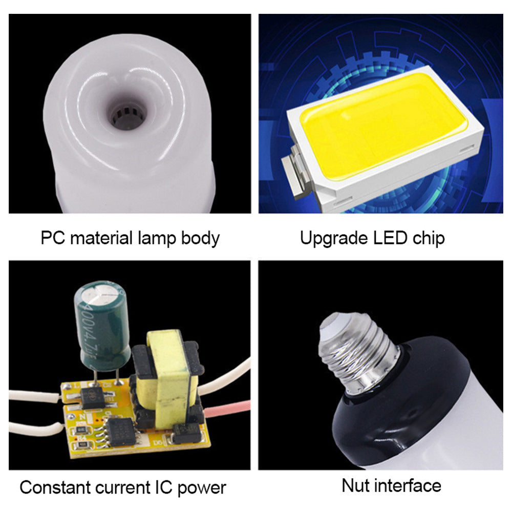 Flame Effect LED Lamp – 4 Lighting Modes for Festive Ambiance