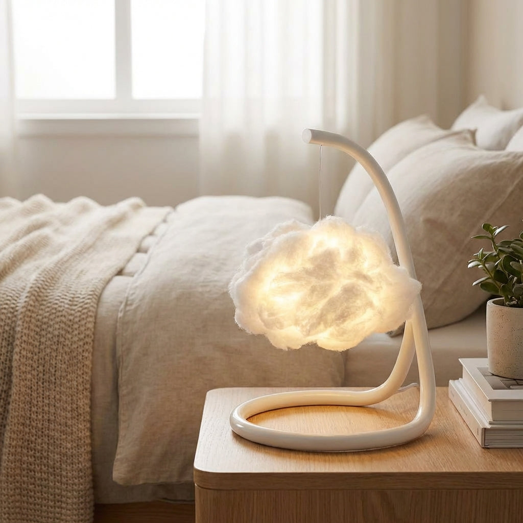 Cloud-Shaped Table Lamp – Cozy Warm Light for a Relaxing Atmosphere