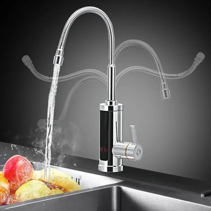 Electric Instant Hot Water Faucet 3000W for Quick Heating in Kitchen & Bathroom