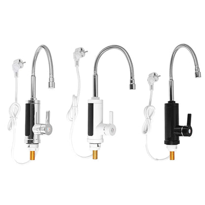 Electric Instant Hot Water Faucet 3000W for Quick Heating in Kitchen & Bathroom