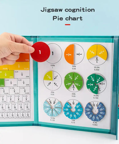 Interactive Fraction Discovery Book for Kids