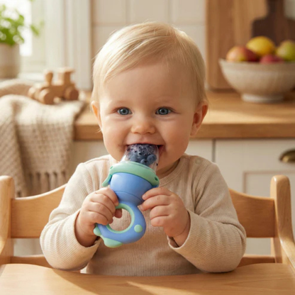 Silicone Teether and Baby Fruit Feeder