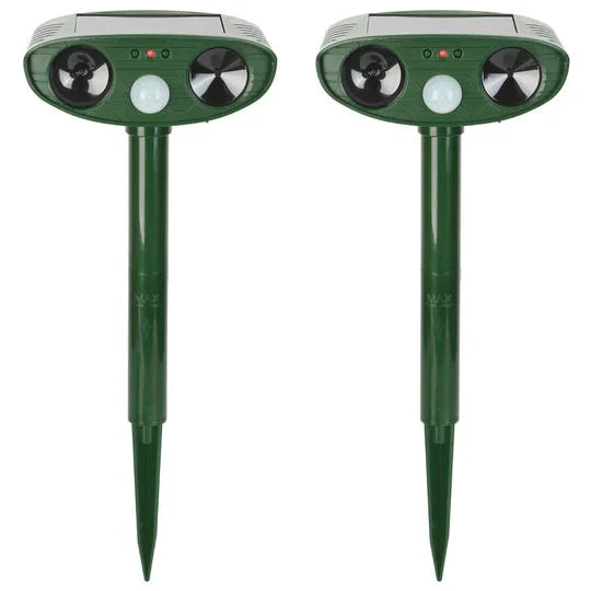 Solar-Powered Ultrasonic Pest Defense for Your Garden
