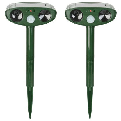Solar-Powered Ultrasonic Pest Defense for Your Garden