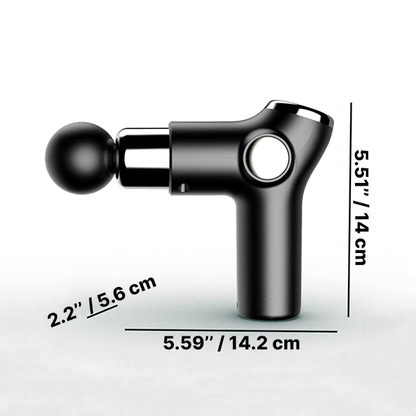 Versatile Handheld Massage Device with 32 Intensity Levels